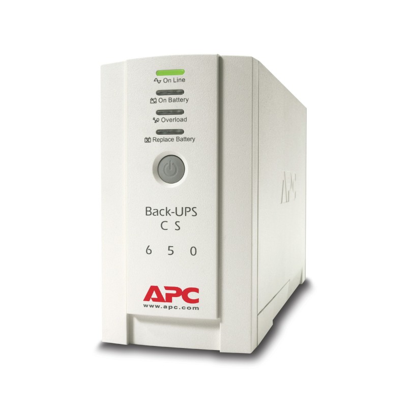 APC Back-UPS USV CS-650 4-fach 650VA USB 1x RJ-45 (BK650EI)